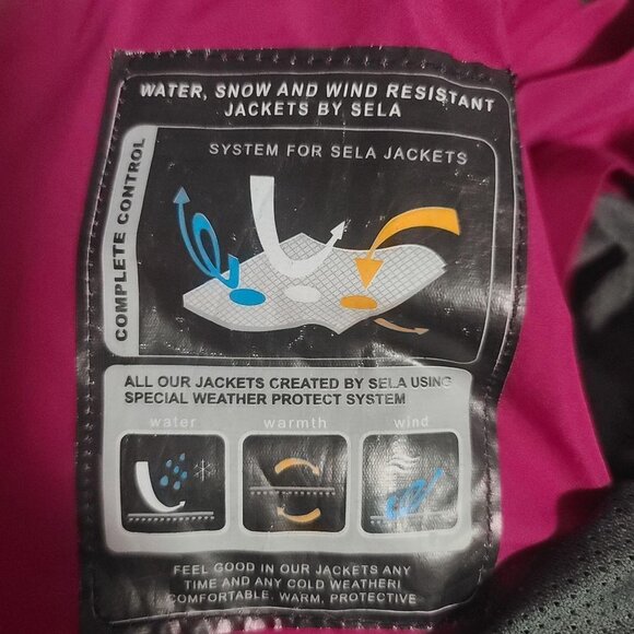 Fengxuelang pink outdoor sport jacket large - Picture 3 of 8